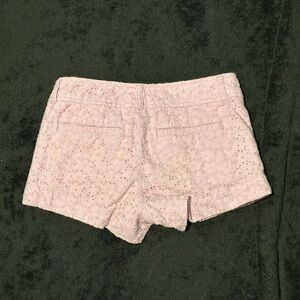 Obagi Light Pink Lace High Waist Shorts